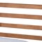 Baxton Studio Shiro Mid-Century Modern Ash Walnut Finished Wood Full Size Platform Bed 182-11105-9407-Zoro - alternate 7